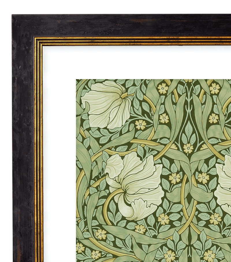 Pimpernel - William Morris Pattern Artwork Print. Framed Wall Art PictureVintage Frog T/APictures & Prints