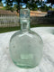 Plain Antique Aqua Green Glass Bottle - Vintage Glass BottleVintage FrogBottle