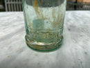 Plain numbered: 121415 Antique Aqua Blue Glass Bottle - Vintage Glass BottleVintage FrogBottle