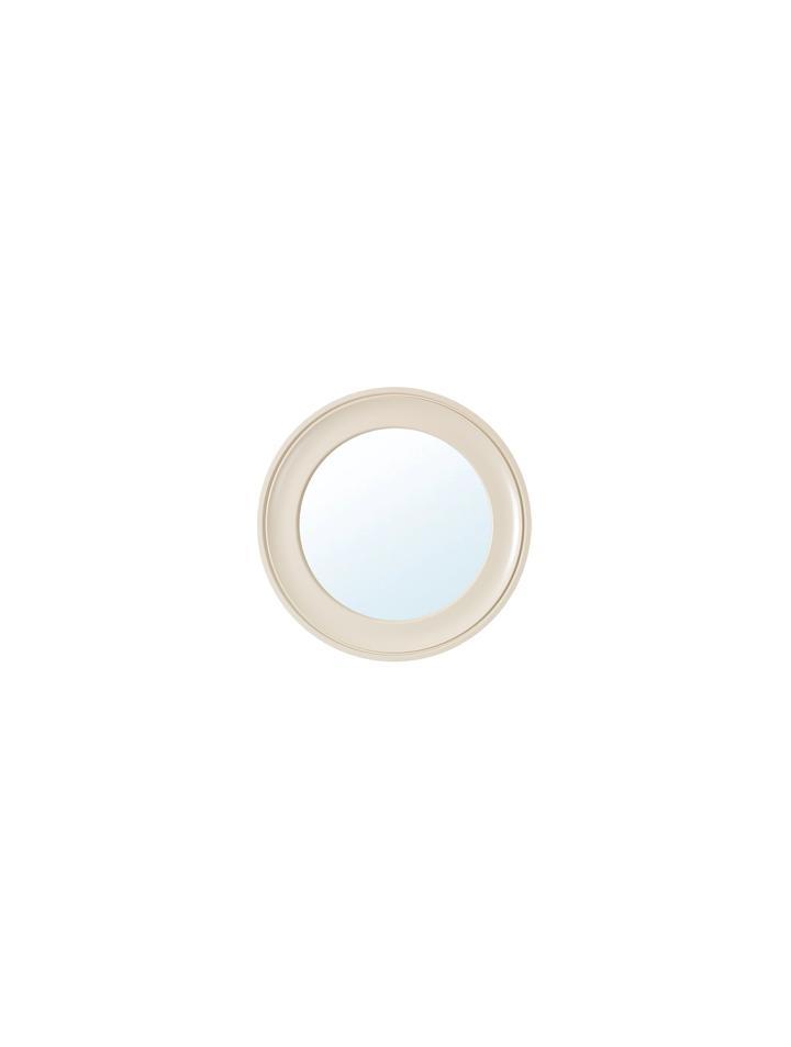 Round Wall Hanging Mirror With Ivory Colour Circular Frame - Available in 4 SizesVintage Frog T/APictures & Prints