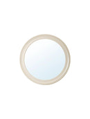 Round Wall Hanging Mirror With Ivory Colour Circular Frame - Available in 4 SizesVintage Frog T/APictures & Prints