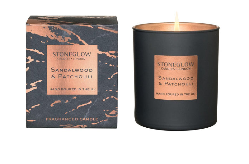 Sandalwood & Patchouli Stoneglow Candle TumblerVintage FrogCandle