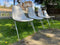 Set of Four Contemporary Acrylic and Chrome Dining ChairsVintage FrogFurniture
