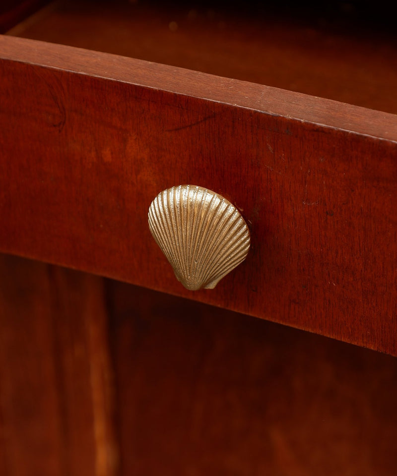 Shell Knob, Brass Cabinet Handle, Furniture DecorDoing GoodsCabinet Handles