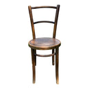 Single Vintage 1930's Round Seat Bentwood ChairVintage FrogFurniture