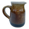Small Brown Retro Jug With Wheat MotifVintage Frog