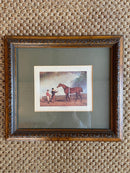 Small Framed Picture of a Racing Horse "Plenipotentiary" Wall Art PrintVintage FrogFurniture