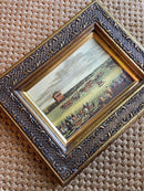 Small Framed Picture of Horse Racing Wall Art PrintVintage FrogFurniture
