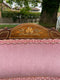 Small Pink Upholstered Edwardian Single ChairVintage Frog