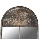 Tall Narrow Venetian Style Wall Mirror With Relief Top DetailVintage Frog C/HMirror