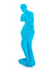 Teal Blue Flock Venus De Milo Figure OrnamentVintage FrogDecor