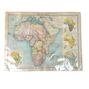 Unframed "The Times Atlas" Africa - Political Map, Circa 1922Vintage Frog