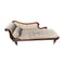 Victorian Mahogany Framed, Traditional Upholstery Chaise LoungeVintage Frog