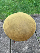 Victorian Round Upholstered Swivel Piano StoolVintage Frog