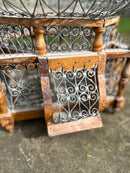 Victorian Style Ornamental Bird Cage, With Intricate MetalworkVintage FrogFurniture