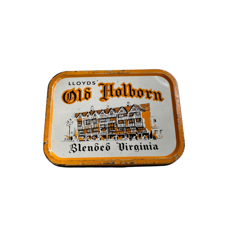 Vintage Advertising Tin Lloyd's Old Holborn Blended Virginia Tobacco Tin BoxVintage FrogTins