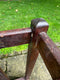 Vintage Early 20th Century Solid Wood Umbrella And Stick Stand With Drip TrayVintage Frog