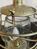 Vintage Gold Lantern Converted into a Table LampVintage Frog