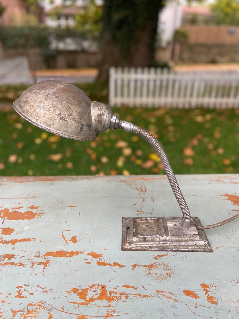 Vintage Hawkins British Made Flexible Adjustable Desk LampVintage FrogFurniture