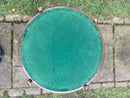 Vintage "Revertable", British Made, Round Folding Card Table / Coffee Table With Felted SideVintage FrogFurniture