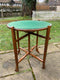 Vintage "Revertable", British Made, Round Folding Card Table / Coffee Table With Felted SideVintage FrogFurniture