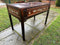 Vintage Rosewood Chinese Writing Desk Console Table With Inlaid Detailing Front and BackVintage FrogFurniture