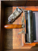 Vintage Traveling Screen Printing Kit In Original Mid Century Wooden Travel CaseVintage Frog