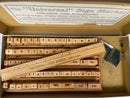 Vintage Wooden Letterpress Numbers, Letters and Symbol Printing BlocksVintage Frog