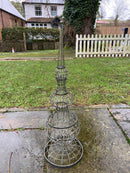 Wire Garden Obelisk 2 of 2Vintage Frog
