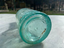 W.M. Butterworth Imperial Antique Aqua Blue Glass Bottle - Vintage Glass BottleVintage FrogBottle