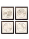 World Map Hemisphere Prints - Referenced From The Work of an 1800s CartographerVintage Frog T/APictures & Prints