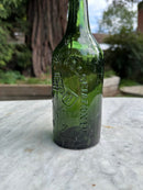 York Bottlers' Association Ltd, Antique Green Glass Bottle - Vintage Glass BottleVintage FrogBottle
