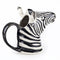 Zebra Jug, Ceramic Milk Jug, Water PitcherQuail CeramicsVase